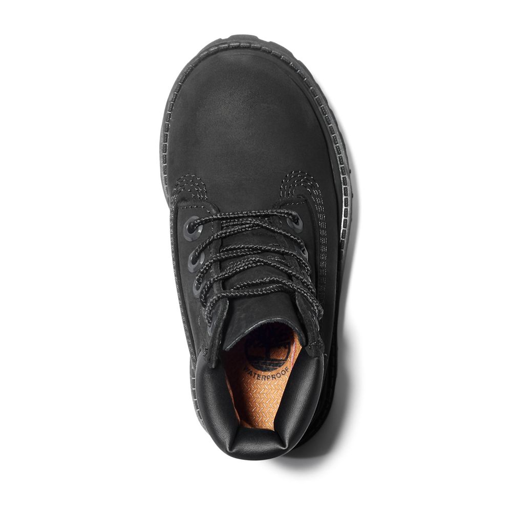 Botas Crianças - Timberland 6-Inch Toddler Premium Impermeavel - OLSUR0296 - Pretas